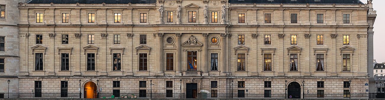 Gebäude der Cour de Cassation Paris
